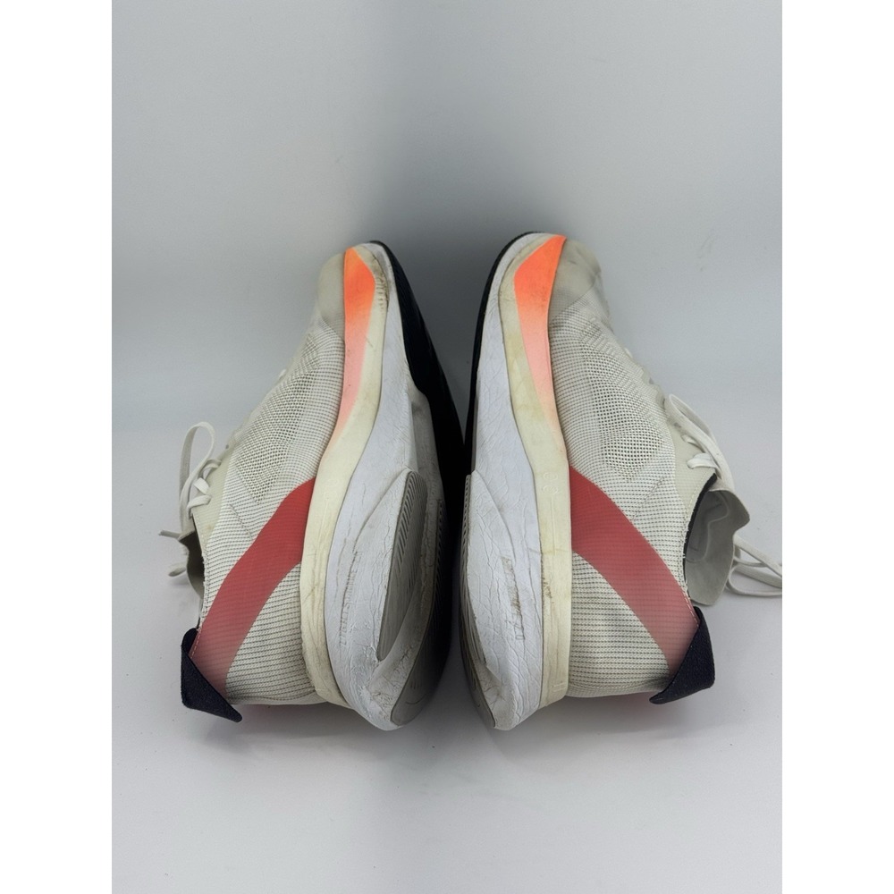 adidas Adizero Boston 12 Cloud White Aurora Solar Red Glass Fibre Men's SIZE 9.5 - Picture 4 of 9